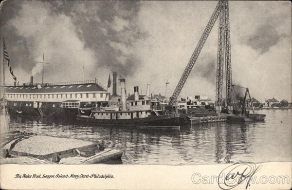 The Water Front, League Island Navy Yard Philadelphia Pennsylvania