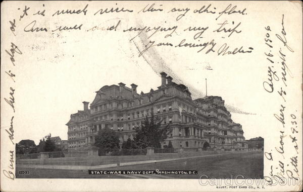 State-War & Navy Dept Washington District of Columbia