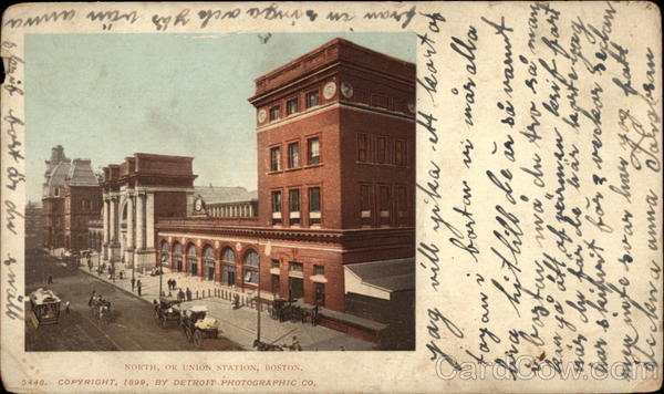 North, or Union Station Boston Massachusetts