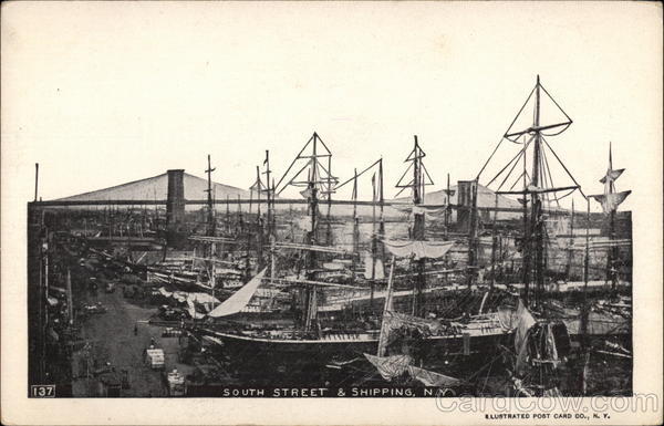 South Street & Shipping New York