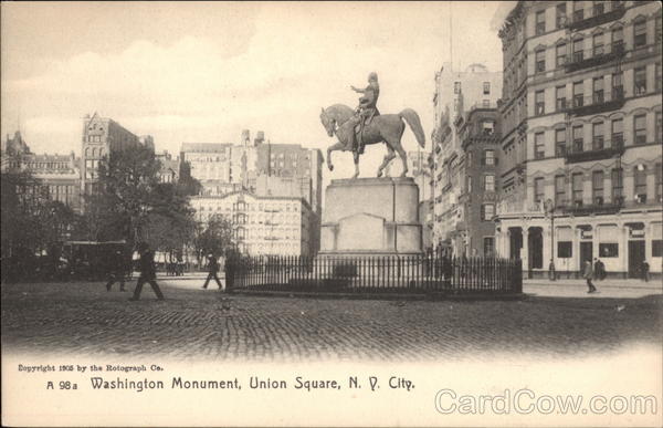 Washington Monument, Union Square New York City