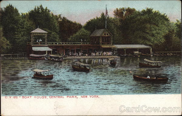 Boat House, Central Park New York