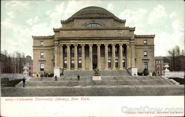 Columbia University Library New York City