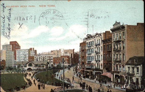 Mulberry Bend Park New York