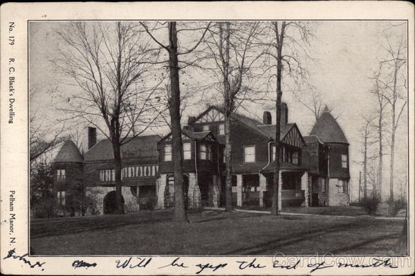 R. C. Black's Dwelling Pelham Manor New York