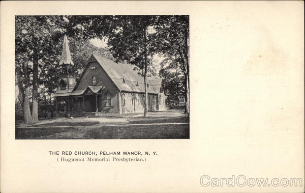 The Red Church (Huguenot Memorail Presbyterian) Pelham Manor New York