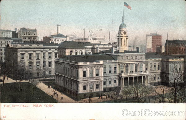 View of City Hall New York
