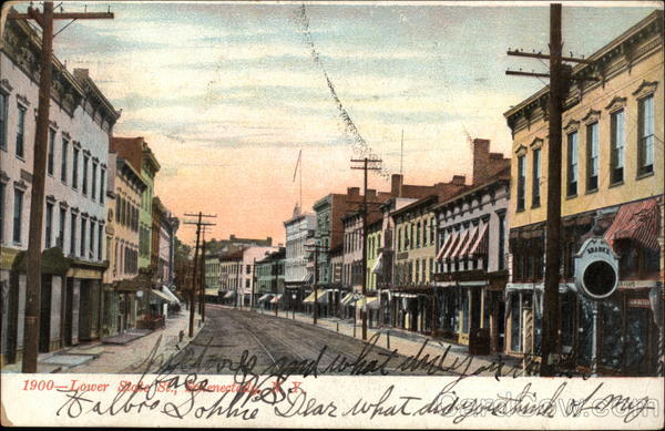 Lower State St Schenectady New York