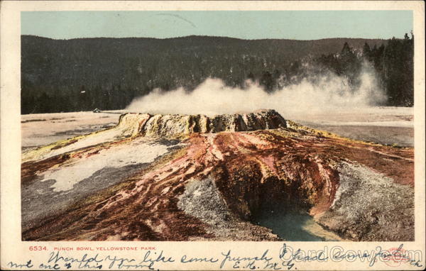 Punch Bowl, Yellowstone Park Wyoming Yellowstone National Park