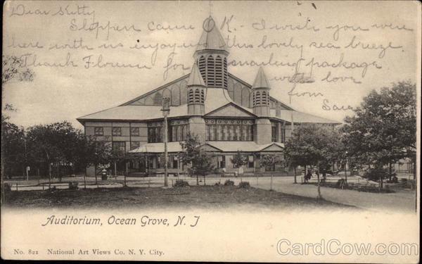 View of Auditorium Ocean Grove New Jersey