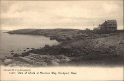 View of Shore at Marmion Way Postcard