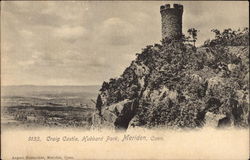 Craig Castle, Hubbard Park Postcard