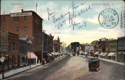 Broadway Council Bluffs, IA Postcard Postcard