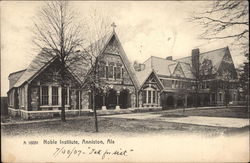 Noble Institute Anniston, AL Postcard Postcard