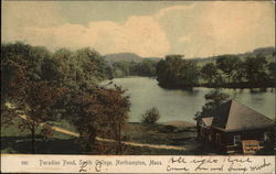 Paradise Pond, Smith College Postcard