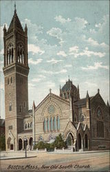 New Old South Church Postcard
