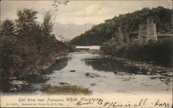 Gall River in the White Mountains Postcard