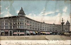 English Hotel Postcard