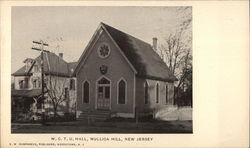 W.C.T.U. Hall Mullica Hill, NJ Postcard Postcard
