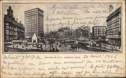 Center of City Postcard