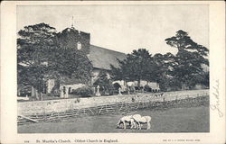St. Martha's Church Postcard