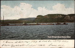 Hook Mountain and Hudson River Postcard