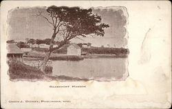 Searsport Harbor Maine Postcard Postcard