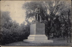 Hans Christian Andersen Monument Chicago, IL Postcard Postcard