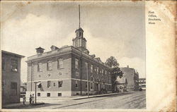 Post Office Brockton, MA Postcard Postcard