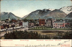Town of Ogden Canyon Postcard