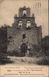 Mission San Francisco de Espana Postcard