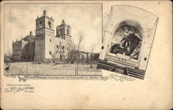 First Mission - Concepcion La Purissima de Acuna Postcard