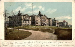 View of University of Cincinnati Postcard