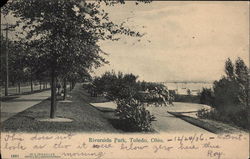 Riverside Park Toledo, OH Postcard Postcard