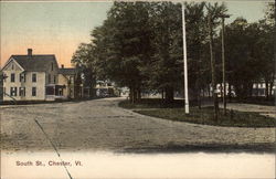 South St Chester, VT Postcard Postcard