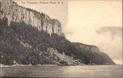 The Palisades, Hudson River Postcard