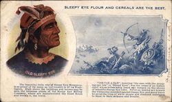 Sleepy Eye Flour and Cereals are the Best Postcard