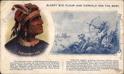 Sleepy Eye Flour and Cereals are the Best Minnesota Postcard Postcard