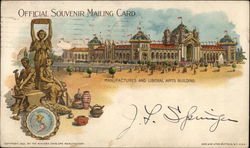 Pan-American Exposition - 1901 - Manufactures and Liberal Arts Building Postcard
