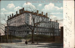 Perkins Institute for Blind South Boston, MA Postcard Postcard