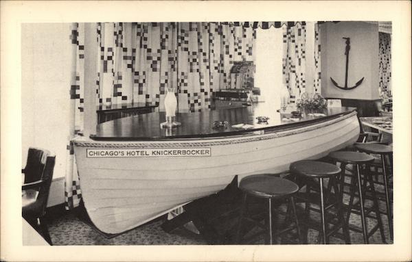 The Seaworthy Boat Bar in the Great Lakes Room Chicago Illinois