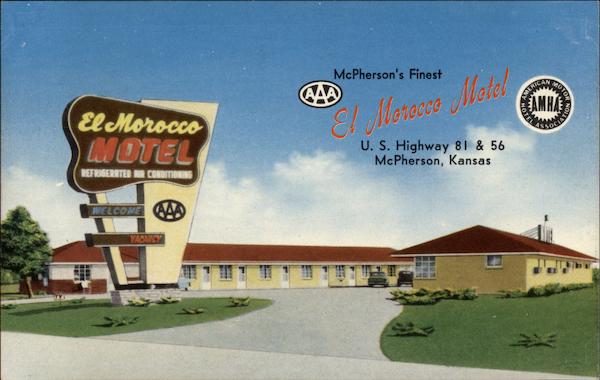El Morocco Motel McPherson Kansas
