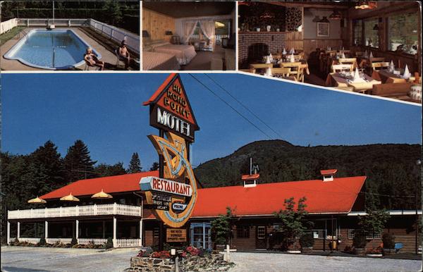 Au Ront Point Motel - Restaurant Magog PQ Canada Quebec