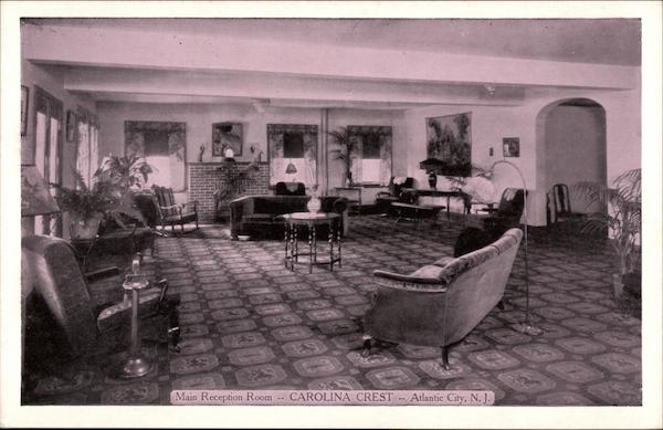 Main Reception Room - Carolina Crest Atlantic City New Jersey
