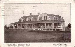 Brockton Country Club Postcard