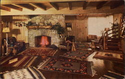 Lobby, Jackson Hole Lodge Postcard