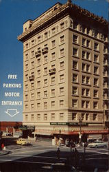 Oxford Hotel, Mason at Market Sts San Francisco, CA Postcard Postcard