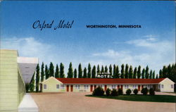 Oxford Motel Postcard