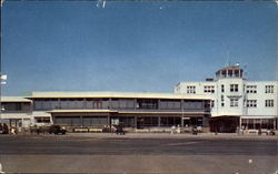 Municipal Airport Administration Building Postcard
