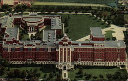 Aerial View of St. Mary's Hospital Postcard